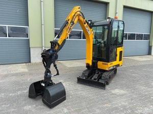 Miniexcavadora JCB 19C Usada Original de Dos Toneladas en Buen Estado, Alta Eficiencia, Motor Potente, Bomba y Caja de Cambios para Motor de 120kW - Product Image 4
