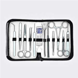 Kit de Disección Quirúrgica para Estudiantes de Medicina, Biología y Veterinaria, Manual en Acero Inoxidable con Pinzas Personalizables por SurgiRight - Product Image 2