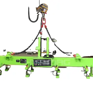 Pengangkat magnetik permanen elektro kinerja tinggi hijau untuk baja elektrik disesuaikan mesin tali kawat baja 825 HVR