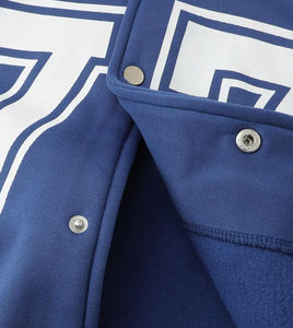 Veste universitaire en cuir de laine de qualité supérieure pour hommes, blouson universitaire épais et chaud brodé sur mesure pour streetwear à la mode - Product Image 5