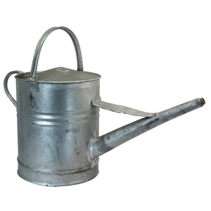 Bidon d'eau en métal de fer pour le jardinage à la maison bonne vente arrosoir fait main classique élégant arrosoir galvanisé naturel - Product Image 1