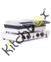 Gaufrier belge industriel commercial Kitchbox (Ensemble de 4)