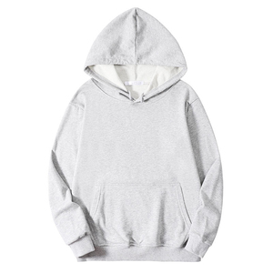 OEM hombres 100% algodón 460g alta calidad preencogido manga larga invierno pulóver logotipo personalizado bordado Sudadera con capucha - Product Image 2