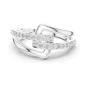 Anillo de Diamante de Laboratorio de 0.342 CT para Mujer, Claridad VVS-VS EF, Oro de 18KT, 14KT, 10KT y Plata 925, Oro Rosa, Amarillo y Blanco - Product Image 2