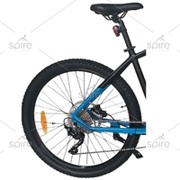 Vélo électrique de montagne à 7 vitesses, 27,5 pouces, moteur central 250W, freins à disque hydrauliques, batterie au lithium en alliage d'aluminium