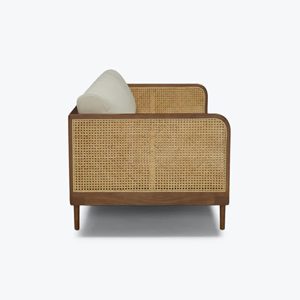 Sofá de 3 plazas hecho a mano para sala de estar, patio, balcón, jardín y muebles de interior/exterior con artesanía premium. - Product Image 4