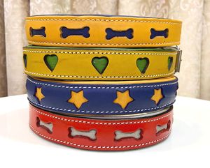 Collar de Perro de Cuero Genuino con Tachuelas, Cómodo y de Alta Calidad, Hecho a Mano, Producción Ética, Personalizable y Moderno - Product Image 6