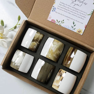 Porte-serviettes en corne de buffle, forme ronde, porte-serviettes pour hôtels de luxe, restaurants et tables de mariage, haute qualité - Product Image 1