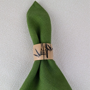 Anneaux de serviette en bambou vintage fabriqués au Vietnam matériau écologique pour la décoration de la maison et de la vaisselle en gros - Product Image 3