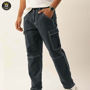 Thường xuyên chiều dài thoải mái phù hợp với giá thấp nhất người đàn ông quần vận chuyển hàng hóa/tùy chỉnh dây rút đóng cửa người đàn ông quần vận chuyển hàng hóa - Product Image 2