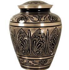 Latest Premium Quality Brass Cremation Urn New Design Traditional Designer Metal <b>Keepsake</b> <b>for</b> <b>Ashes</b> Adult Funeral Supplies - Product Image 2