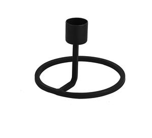 Premium vintage scroll arm iron <b>candle</b> <b>holder</b> with handcrafted detailing for warm rustic homes and traditional decor settings - Product Image 3