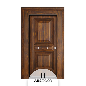 Puerta de Entrada de Diseño Artesanal Moderno de Madera ABSDOOR NEST, Alta Seguridad, Aislamiento Térmico y Acústico, para Villas y Apartamentos, Garantía de 3 Años - Product Image 2