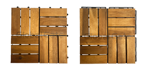 Baldosas de Madera de Acacia de Vietnam Ecológicas, Antideslizantes e Impermeables para Terrazas Exteriores, Sistema de Enclavamiento, Sin Mantenimiento - Product Image 6