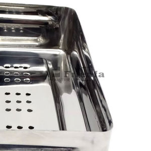 Boîte de rangement pour instruments chirurgicaux en acier inoxydable, certifiée CE, équipement médical réutilisable avec faible MOQ (10 pièces) - Product Image 4