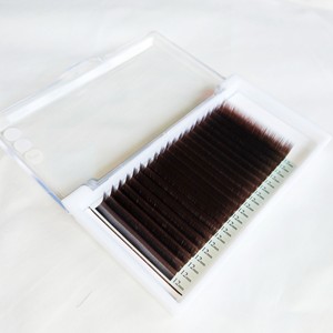 Extensions de cils synthétiques de luxe de haute qualité, faites à la main, volume mat super foncé, plateau de cils facile à mélanger, pour salon de beauté, 0.03 - Product Image 4