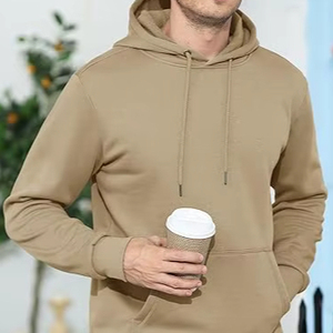 Sudadera con capucha para hombre Sherpa Soft Casual Sudaderas Manga larga Jersey clásico Cordón con capucha Outwear Sudaderas con capucha - Product Image 1