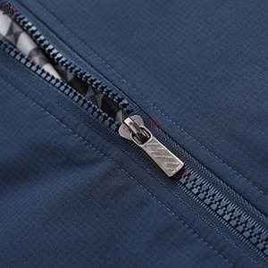 Nouvel arrivage de blouson d'aviateur sportif en toile personnalisé hiver chaud respirant col montant grande taille pour hommes vente en gros - Product Image 3