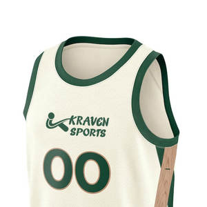 Maillot de basket-ball personnalisé sans manches, fabriqué en usine, imprimé par sublimation, différentes couleurs - Product Image 4