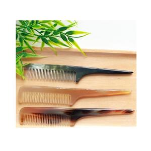 Peigne en corne de luxe outil fait main durable écologique finition polie fabriqué à partir de corne parfait pour le toilettage des cheveux et le soin de la barbe - Product Image 4