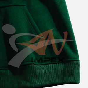 เสื้อฮู้ดดี้ฟลีซคุณภาพสูงแบบยูนิเซ็กซ์ พิมพ์ลายดิจิทัล ปักโลโก้ตามสั่ง กันยับ ไซส์ใหญ่พิเศษ สำหรับฤดูหนาว ปรับแต่งได้ - Product Image 4