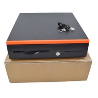 405mm Genişliğinde Metal Kasa Çekmecesi RJ11/RJ12 Portlu 7 Banknot 5 Bozuk Para Bölmeli POS Kasa Çekmecesi