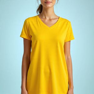 T-shirts décontractés pour femmes respirant léger à manches courtes t-shirts dames vêtements de sport course Slim Fit t-shirts femme - Product Image 3