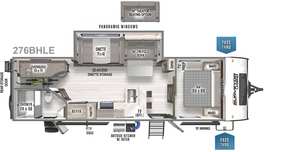 Autocaravana Usada F-o-r-e-s-t Surveyor 276BHLE 2022, Casa Móvil, Autocaravana, Tienda de Campaña, Autocaravana con Techo para Acampar - Product Image 6