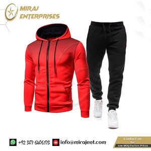 Men's Hot-Style <b>Zip</b>-<b>Up</b> <b>Hoodie</b> and Sweatpants Spring Winter Training Logo Pullovers New Collection Jogging Tracksuit Sets - Product Image 4