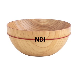 Tazón decorativo para servir frutas y nueces secas de estilo único de alta venta, tazón para servir ensalada de frutas, tazón de madera de alta venta para uso doméstico - Product Image 4