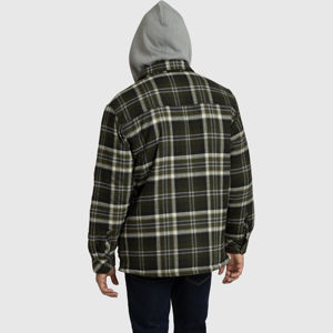 Nouvelle arrivée 2025 meilleure vente flanelle Plaid veste à capuche à manches longues flanelle hommes veste pour hommes en vente maintenant OEM entretenu - Product Image 2