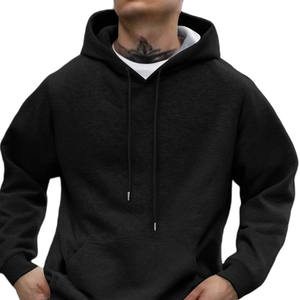 Survêtements personnalisés de haute qualité surdimensionnés sérigraphie Sweat Jogger ensembles sweat à capuche ample et pantalons de survêtement empilés ensemble 2 pièces - Product Image 2