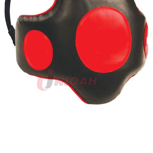 Logo personnalisé de haute qualité équipement d'entraînement ventre garde pour Kickboxing MMA boxe Taekwondo en cuir - Product Image 3