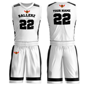 2022 ropa deportiva de baloncesto personalizada de alta calidad para niños, secado rápido, poliéster, sublimación, logotipo impreso, conjuntos transpirables de talla grande - Product Image 3