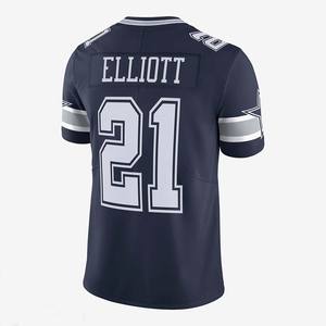 Camiseta de fútbol americano de gran tamaño personalizable para hombre, camiseta de malla de talla grande para fanáticos del equipo, camiseta de fútbol - Product Image 4