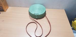 Sac en rotin écologique avec art vietnamien tissé à la main pour la mode minimaliste, polyvalence de sac en rotin durable au quotidien - Product Image 5