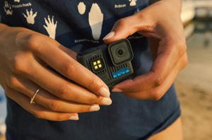 กล้องแอคชั่น GO pro LIT HERO 4K รุ่นใหม่ล่าสุด ป้องกันการสั่นไหว พกพาสะดวก สำหรับมอเตอร์ไซค์ ขี่บนภูเขาและถนน ถ่ายวิดีโอนอกสถานที่ กล้องสำหรับการเดินทาง - Product Image 4