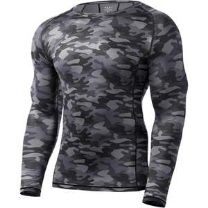 OEM Mens Rash Guard Factory | Custom Logo Long Sleeve Compression Shirt | Wholesale <b>Surfing</b> MMA BJJ Training Wear Wholesale - Product Image 3