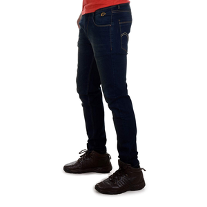 Jeans en denim pour homme, coupe classique, super doux, taille mi-haute, confortables, légers, personnalisables en gros, motif droit, design classique - Product Image 6