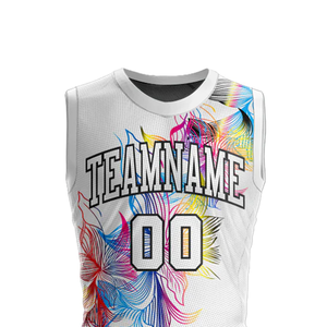 Tenue de basket-ball haut de gamme fabriquée avec un matériau résistant à la transpiration, des designs de couture lisses, service OEM personnalisé, uniforme de basket-ball - Product Image 4