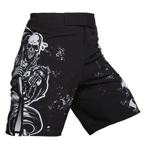 Pantalones cortos de lucha personalizados de alta calidad, haga su propia ropa deportiva MMA Spandex, artes marciales BJJ de alta calidad para adultos, estiramiento - Product Image 2