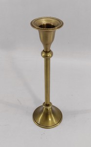 Support à bougie décoratif artisanal en laiton : Nouvelle arrivée d'un fabricant indien, Porte-bougies en métal - Product Image 5