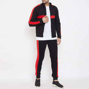 Chándal para correr de alta calidad con logotipo personalizado, chándal para correr para hombre, traje de entrenamiento ajustado y con bolsillos laterales - Product Image 1