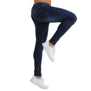 Men's High Quality Distressed Colored Zipper Classic Straight <b>Stretch</b> Loose Denim Softener Light High Street <b>Jeans</b> Plus Size - Product Image 4