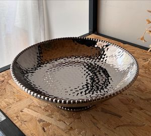 Centro de mesa Decorativo Comida Segura Aluminio Ecológico Lujo Elegante Personalizado 100PCs Servir Platos de cena - Product Image 5