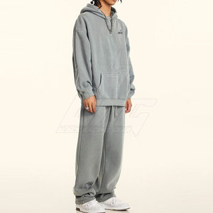 Chándales de hombre informales con capucha de invierno de la mejor calidad 100% algodón Color personalizado Precio razonable en stock - Product Image 2