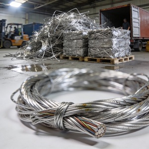 เศษลวดอะลูมิเนียม 6063 บีบอัด คุณภาพดี สะอาด สำหรับอุตสาหกรรมการหลอมและการผลิต - Product Image 2