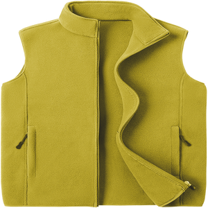 Chaleco de Forro Polar para Hombre de Invierno |   Ropa Exterior sin Mangas, Transpirable y Suave |   Casual 100% Poliéster - Product Image 5