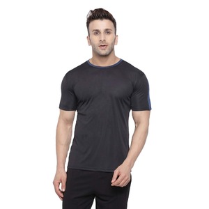 Camiseta de compresión para hombre, ropa deportiva atlética personalizada para correr, ropa de Fitness muscular, cuello redondo, venta al por mayor - Product Image 1