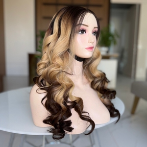 Pelucas de cabello para mujeres negras Precio al por mayor de alta calidad Peluca de color ondulado de 100% Cabello humano vietnamita - Product Image 3